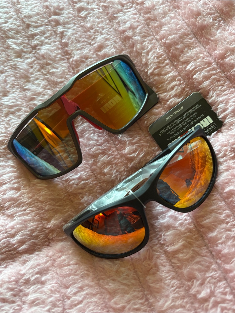 2 IronMan sunglasses- retails 46